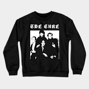 Four member of the the cure Crewneck Sweatshirt